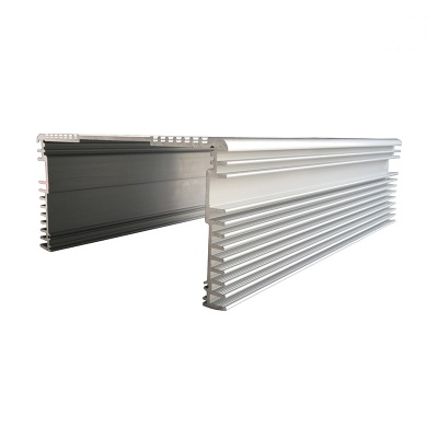 Weyalu usine d'extrusion d'aluminium 6061 T6 profils de radiateur d'échangeur de chaleur en aluminium carré pour l'industrie